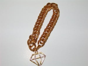 Image of Golden Diamond Bracelet