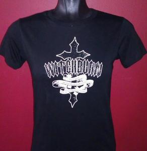 Image of Ladies Cross Design T-Shirt