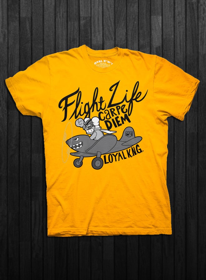 Image of Flight Life (Gold/Black/Red)