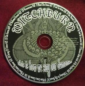 Image of WITCHBURN CD - This Is How We Slay Our Demons...