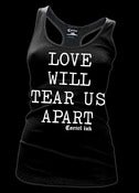 Image of Love Will Tear Us Apart Racer Back Tank Top Style # 3150