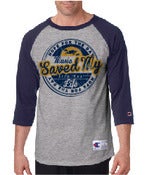 Image of MUSIC SAVED MY LIFE BASEBALL 3/4 TEE