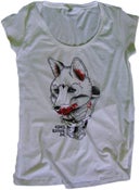 Image of girlie tunic shirt fox/thanksgiving massacre