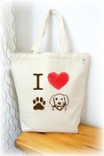Image of I love Lab Tote