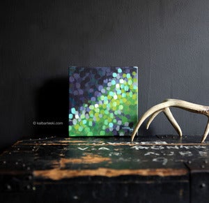 Image of Bokeh: GREEN NO.1 painting