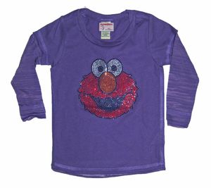 Image of Rhinestone Elmo Tee