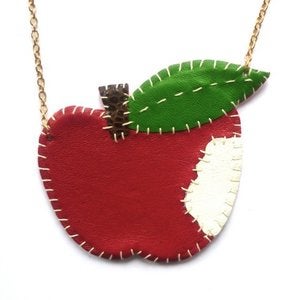 Image of Big Apple Necklace