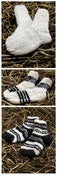 Image of Handmade wool socks for kids.
