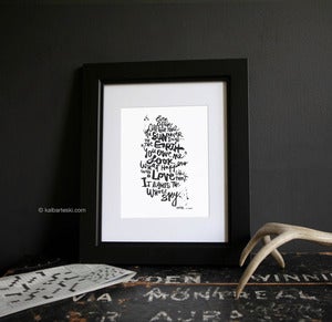Image of EVEN AFTER ALL THIS TIME print
