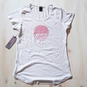 Womens tee - White Owlesque