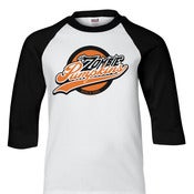 Image of Zombie Pumpkins Baseball Raglan Shirt (Unisex)