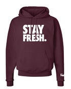 Image of Stay Fresh Hoodie - Maroon