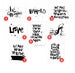 Image of BRUSH SCRIPT prints 