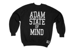 Image of "A'dam crew neck" felpa b/w