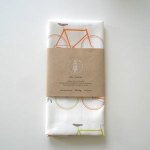 Image of Bicycles Tea Towel