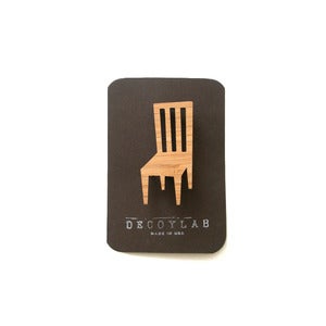 Image of Chair Brooch