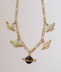 Image of Little saturn necklace