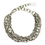 Image of osprey bracelet: antique silver