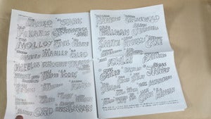 Image of Dailies 2.  Tabloid size paper