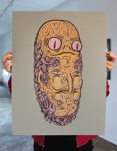 Image of HIWTAI - Griff MallGrheel - Mike Turzanski - unframed
