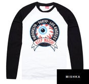 Image of NEW! Mishka Keep Watch Raglan Shirt Collection