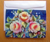 Image of Pink Roses Greeting Card