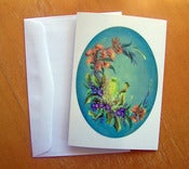 Image of Australian Banksia & Gumflower Bouquet Greeting Card