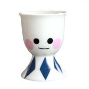 Image of Egg cup - Jojo blue