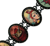 Image of "Whimsy Animals" 5 Link Bracelet
