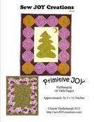 Image of Primitive Joy Wallhanging or Tabletopper