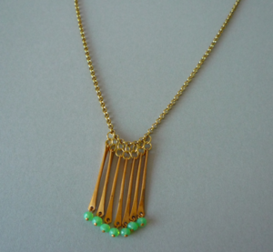 Image of Fireworks Necklace - Long          {see more colours}