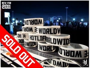Image of *SOLD OUT* HOTLIFE - "WORLDWIDE WRISTBANDS"
