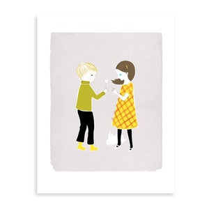 Image of Bunny Love Print