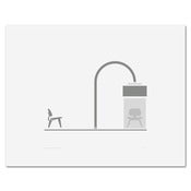Image of Minimalist Habitat Print - Screen Printed