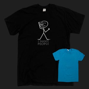 Image of I Shoot PEOPLE (Unisex T-shirt)