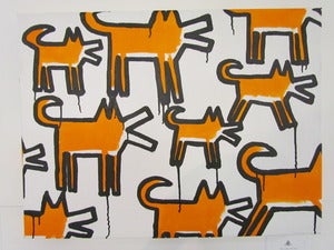 Image of "Bite is Worse Than the BARK"  Mixed Media on Canvas by Mau Mau