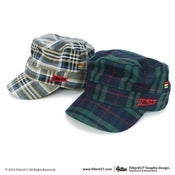 Image of Filter017 Cavalry Flag Work Cap-Plaid