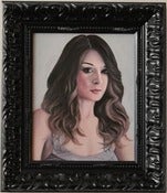 Image of Daughter Framed Original Oil Painting 