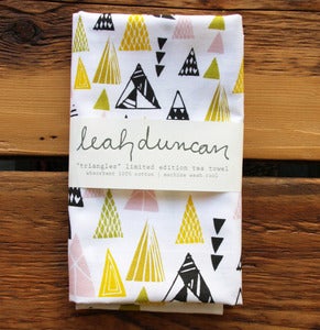 Image of Triangles Tea Towel