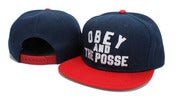 Image of NEW! OBEY Propaganda "The Posse" Snapback Hat Collection