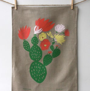 Image of Cactus Tea Towel