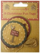 Image of 8 Christmas Fun Tags