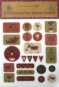 Image of 2 Christmas Fun Sticker Sheets