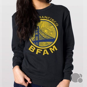 Image of Warrior Crew - Womens Black