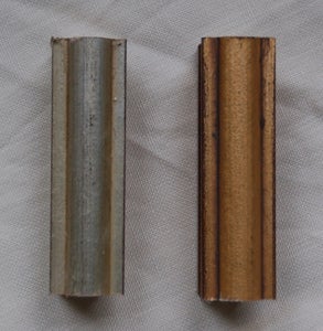 Image of Frame and mat samples for framed intaglios