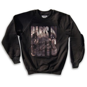 Image of Paris in Cuffs - Pugs in Paris Sweatshirt