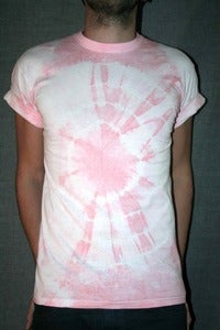 Image of Powder Pink Tie Dye Tshirt