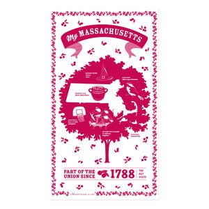 Image of Massachusetts State Towel