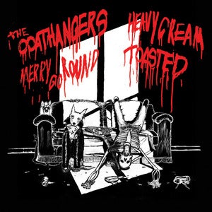 Image of The Coathangers & Heavy Cream, "Merry Go Round" 7" 