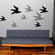 Image of BIRDS IN FLIGHT DECAL SET